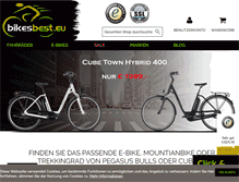 Tablet Screenshot of bikesbest.eu